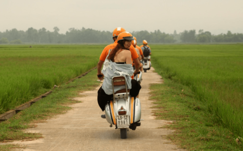 Experience the Charm of Hoi An Countryside with our Classic Vespa