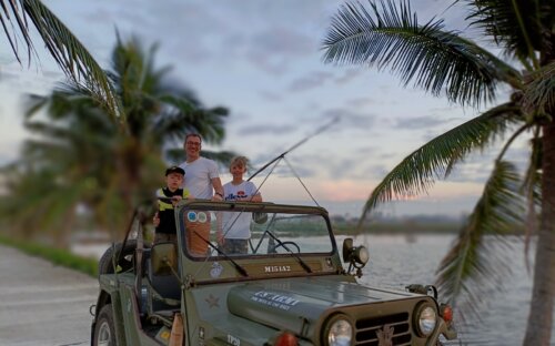 The Magic of Hoi An Countryside Jeep & My Son Holly Land